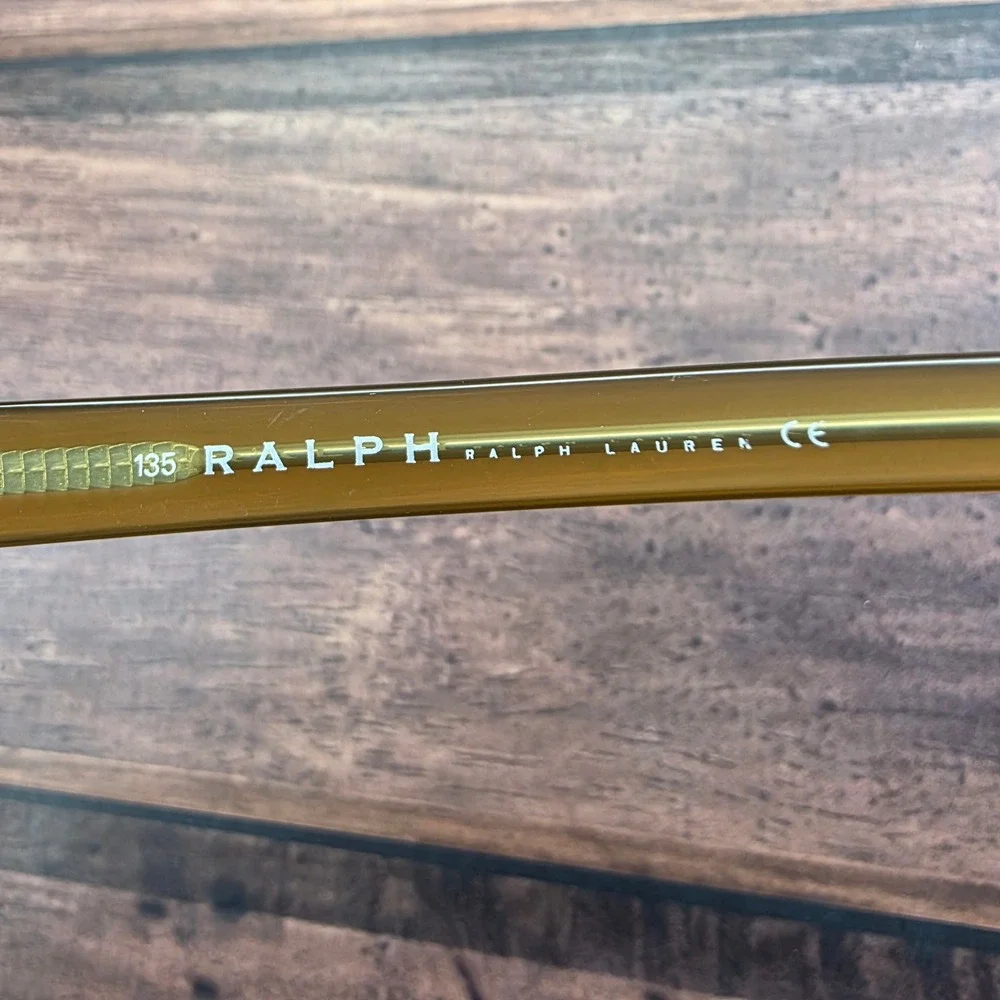 Ralph Lauren 987/S E89 Olive Green Rectangular Sunglasses Women 50-15-135